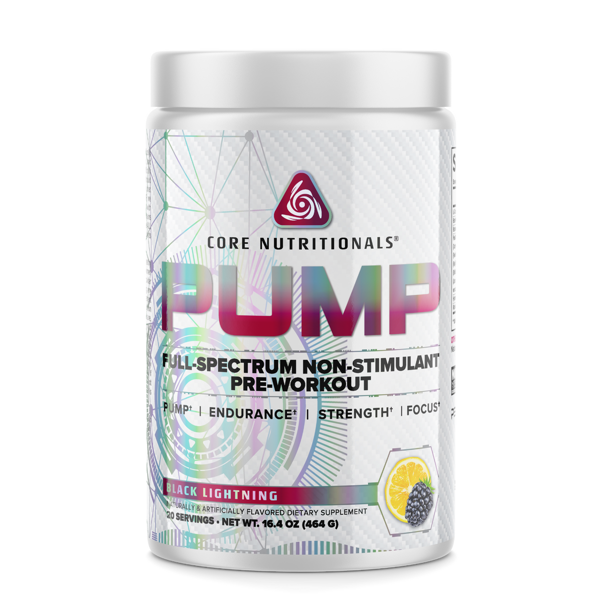Core Nutritionals - PUMP - Non Stim Pre-Workout