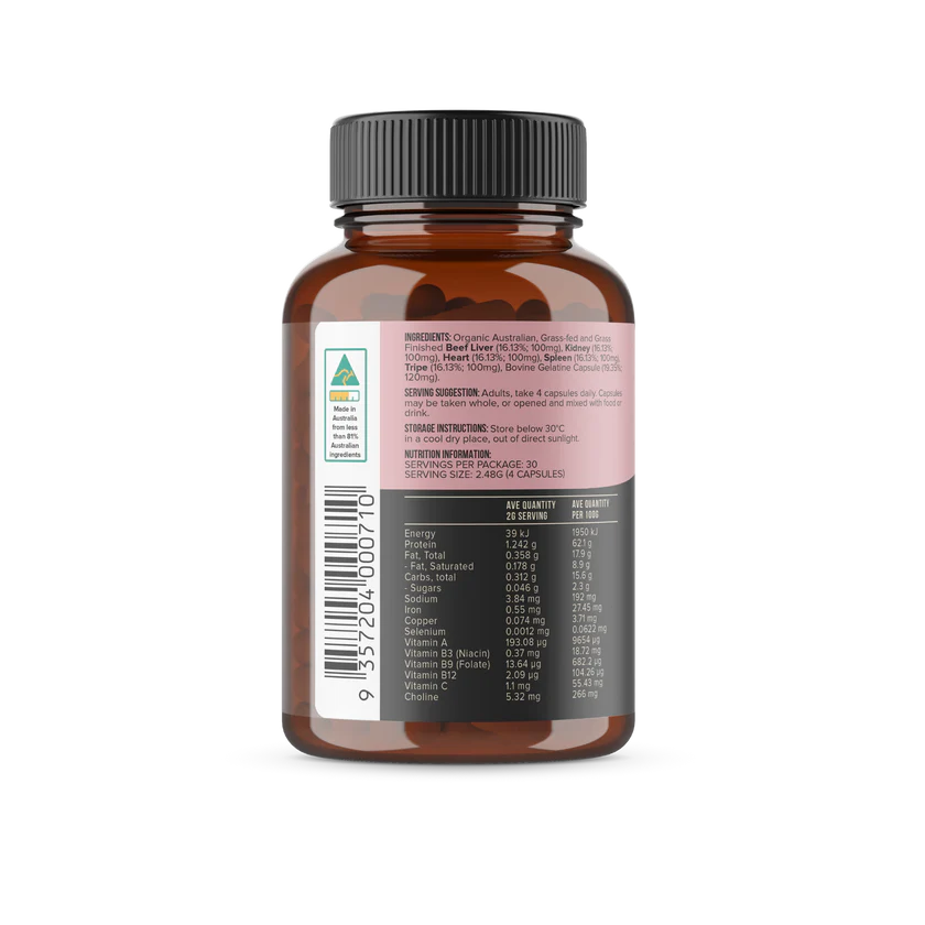 Chief | Organic Beef Offal Multivitamin | 120