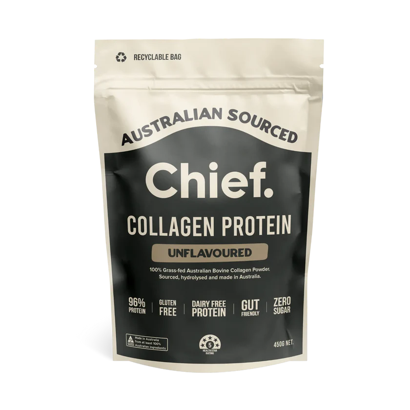Chief Grass-fed Collagen Protein Powder - 30 serves