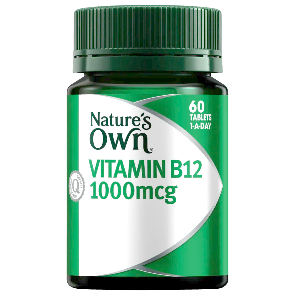 Nature's Own - Vitamin B12 1000mcg - 60 Tablets