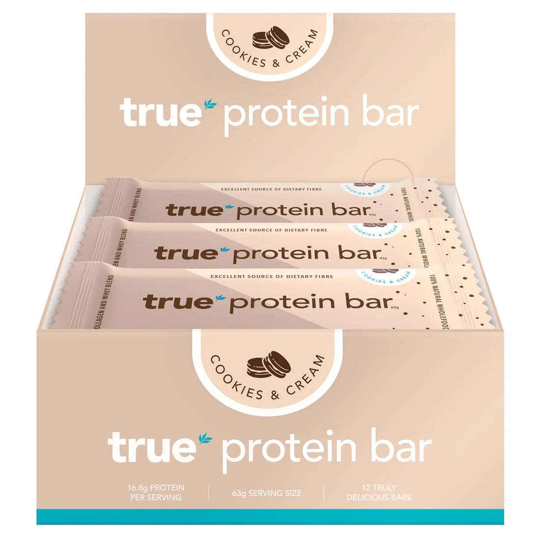TRUE | Protein Bar | Cookies & Cream