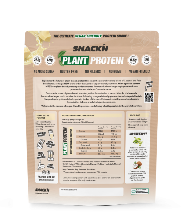 SNACK'N - Plant Based Protein - 450G