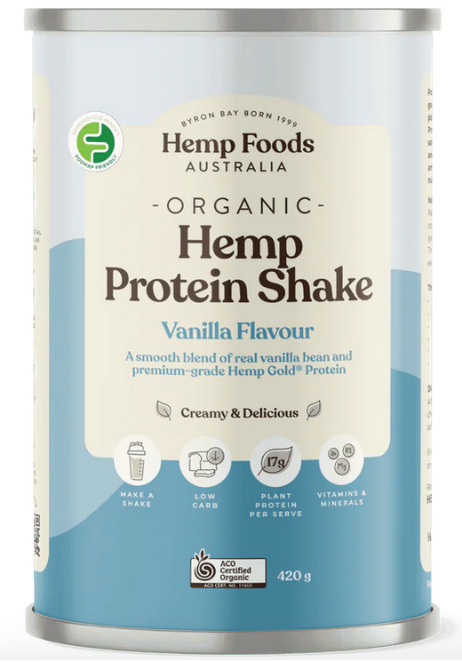 Hemp Foods Australia - Organic Hemp Based Protein - 420g