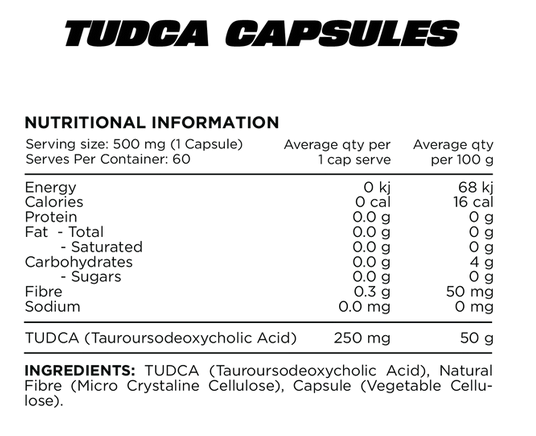 Zombie Labs - TUDCA (Tauroursodeoxycholic Acid) - 60 serves