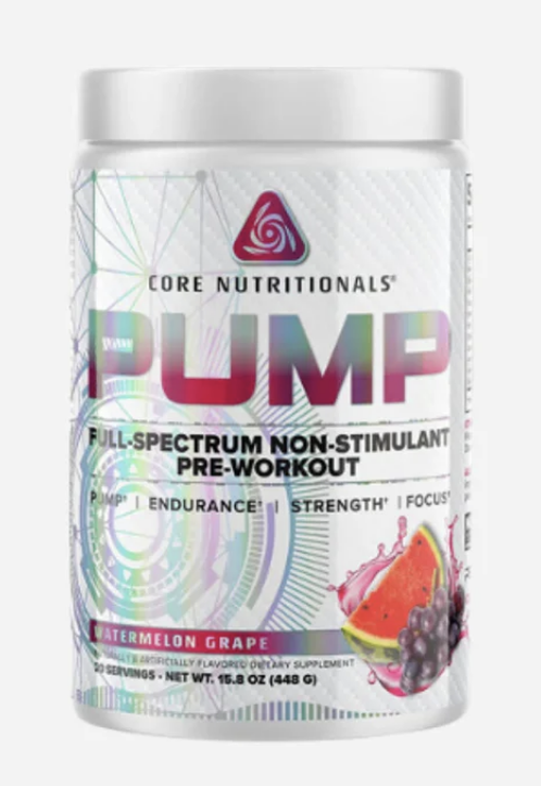 Core Nutritionals - PUMP - Non Stim Pre-Workout