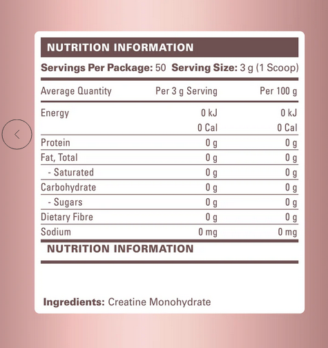 EHP Labs Creatine 50 serves