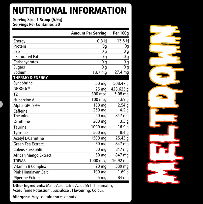 Krupt | Meltdown | Extreme Thermogenic