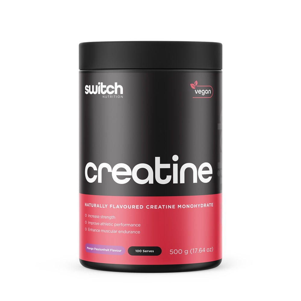 Switch - Naturally Flavoured Creatine - 100 Serves - 500g