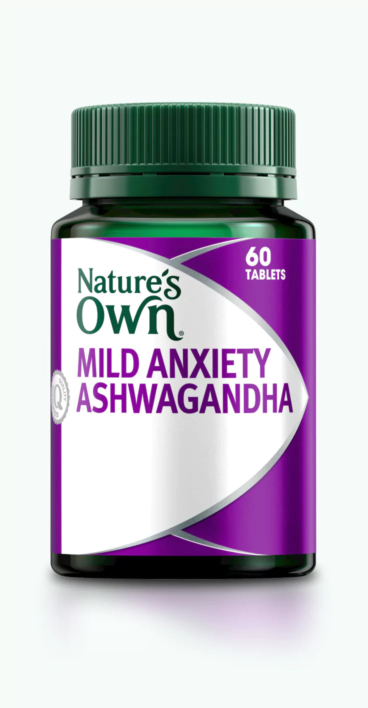 Nature's Own - Mild Anxiety Ashwagandha - 60 Tablets