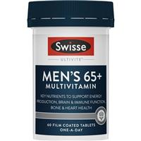 SWISSE | Men's 65+ Multivitamin | 60 tablets