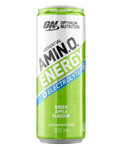 ON | Optimum Nutrition | Amino Energy + Electrolytes | Sparkling Energy Drink | 355ml Can