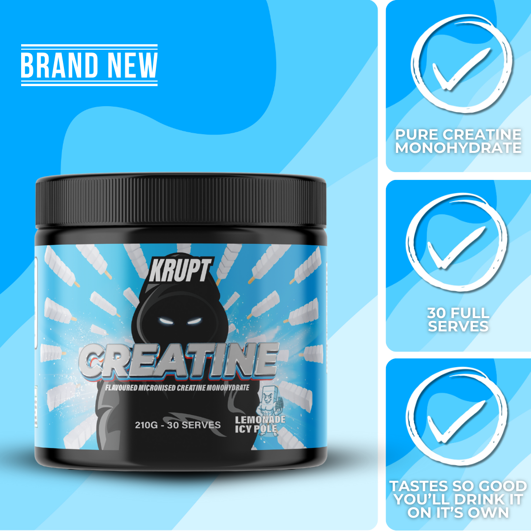 Krupt Flavoured Creatine 30 serve