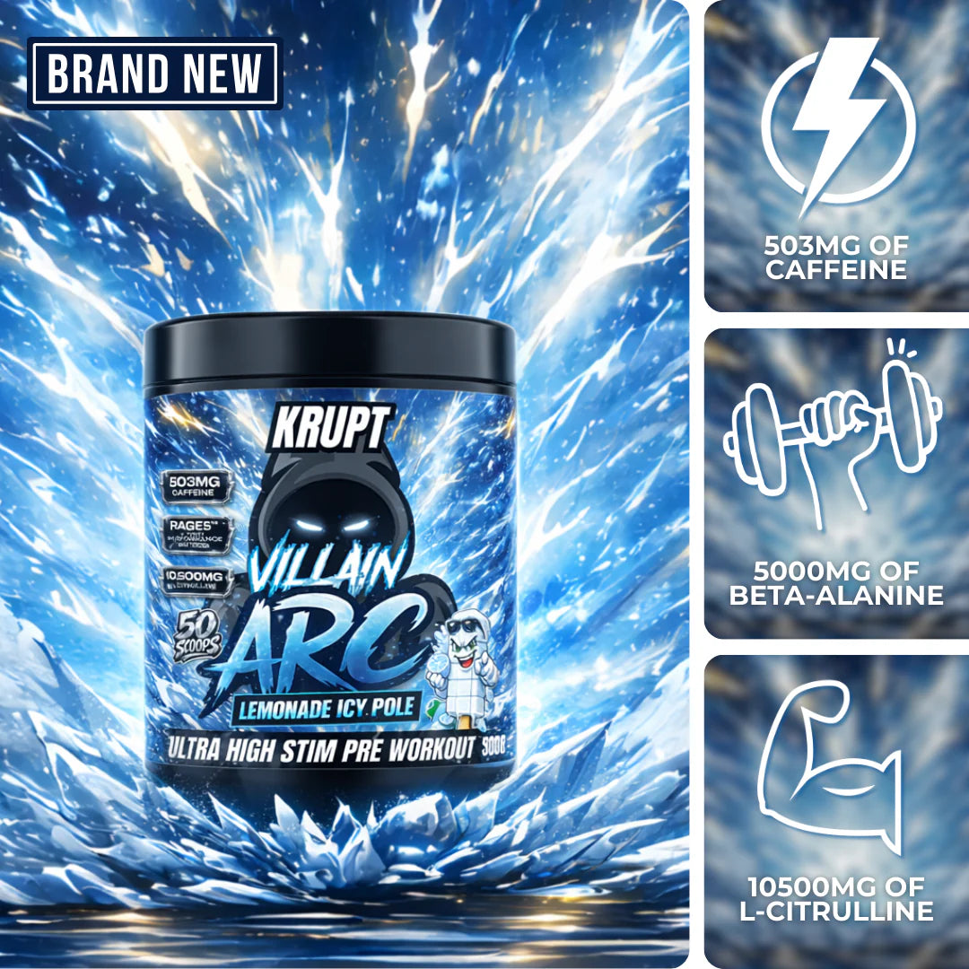 KRUPT - ARC - Extra High Stim Pre Workout
