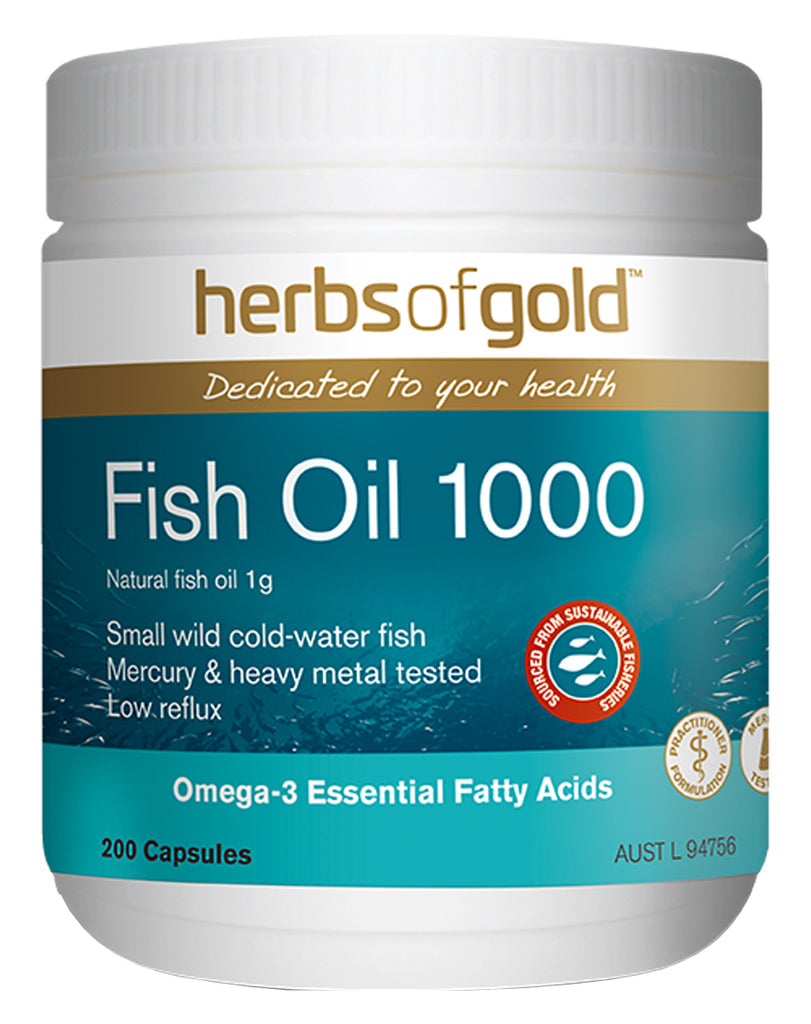 Herbs of Gold - Fish Oil 1000