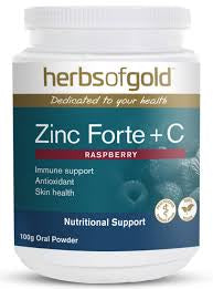 Herbs of Gold - Zinc Forte + C