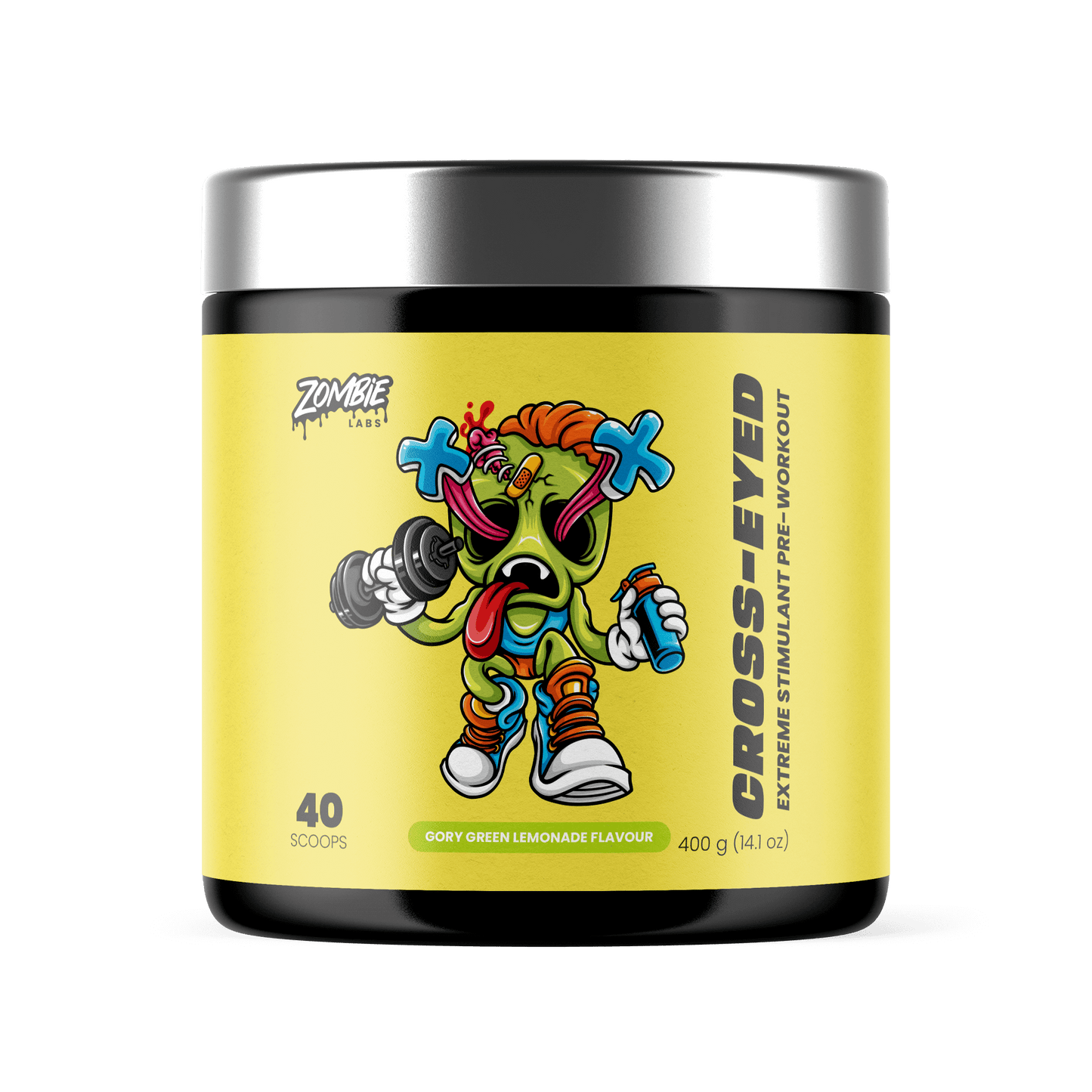 Zombie Labs - Cross Eyed Pre Workout - 40 scoops