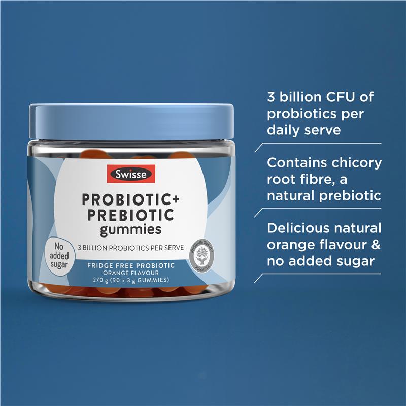 SWISSE | Probiotic + Prebiotic | Gummies x 45