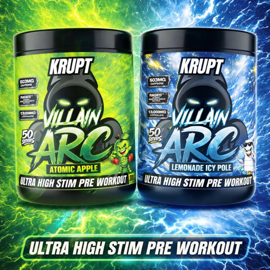 KRUPT - ARC - Extra High Stim Pre Workout