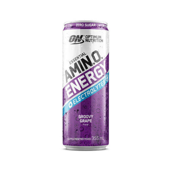 ON | Optimum Nutrition | Amino Energy + Electrolytes | Sparkling Energy Drink | 355ml Can