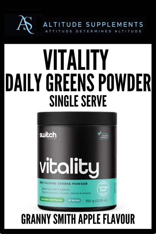 SINGLE SERVE | Switch | Vitality | Greens Powder