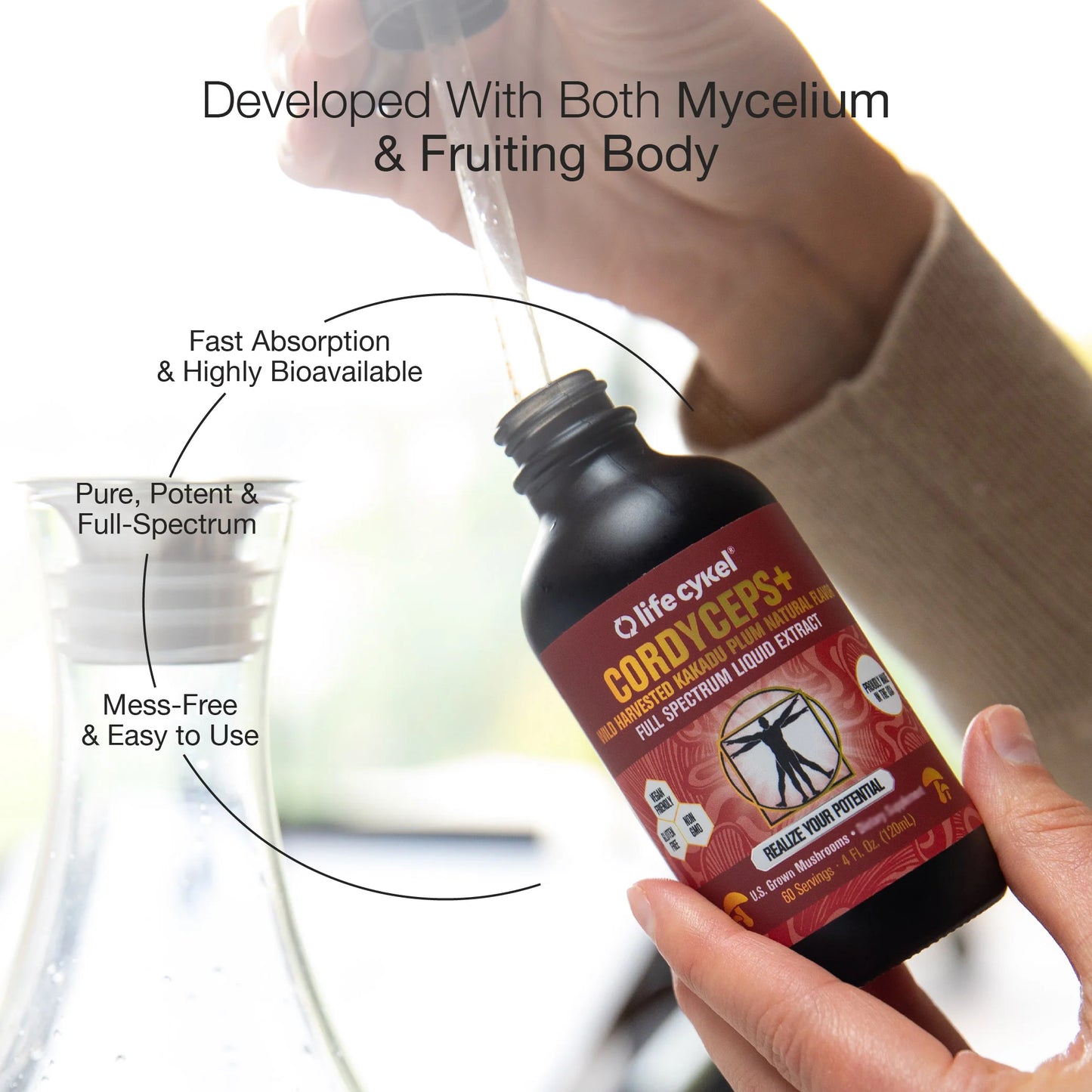 Life Cykel - Cordyceps + - 60mls
