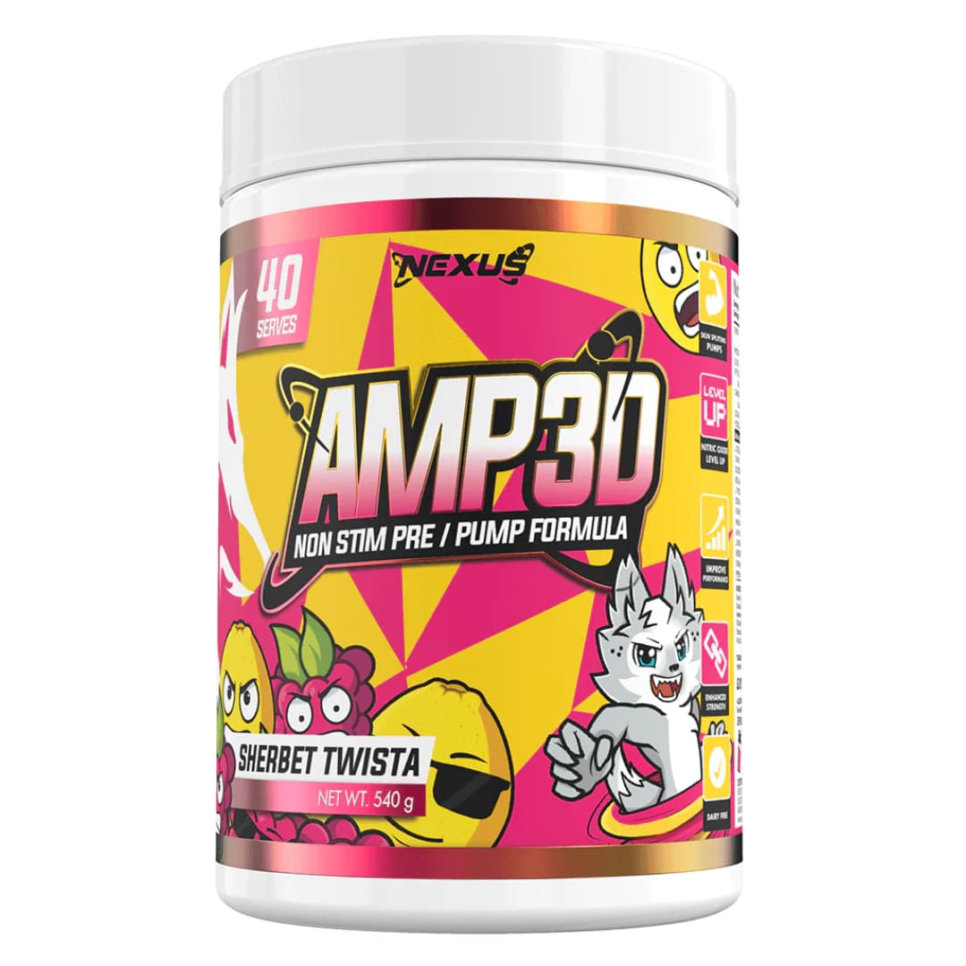 Nexus - AMP3D Non Stim Pre Workout - 40 serve