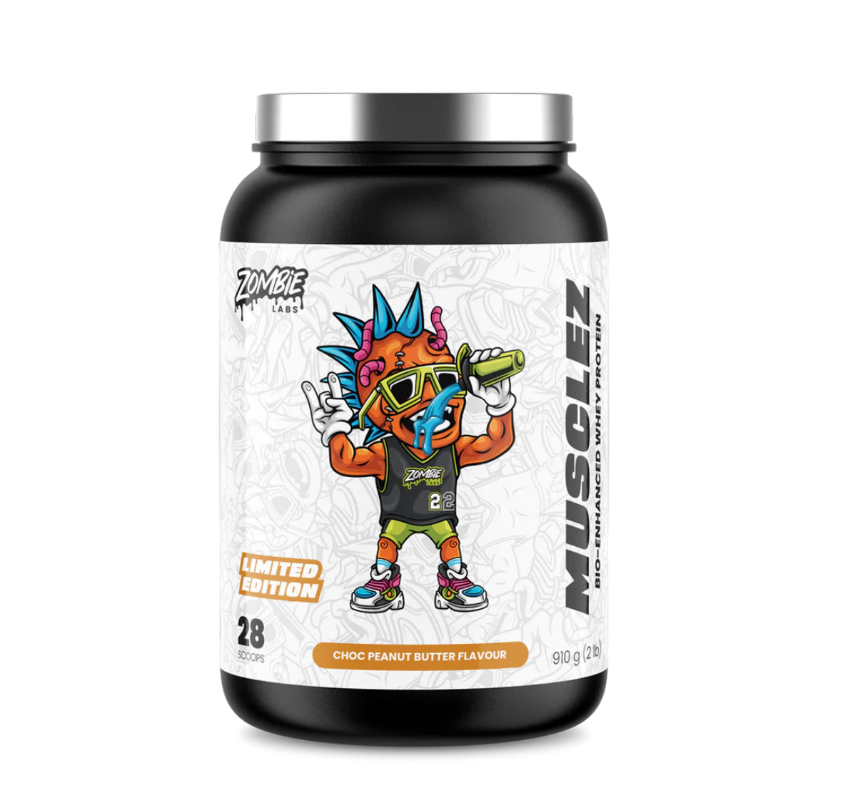 Zombie Labs - Musclez Bio-Enhanced Whey - 28 scoops