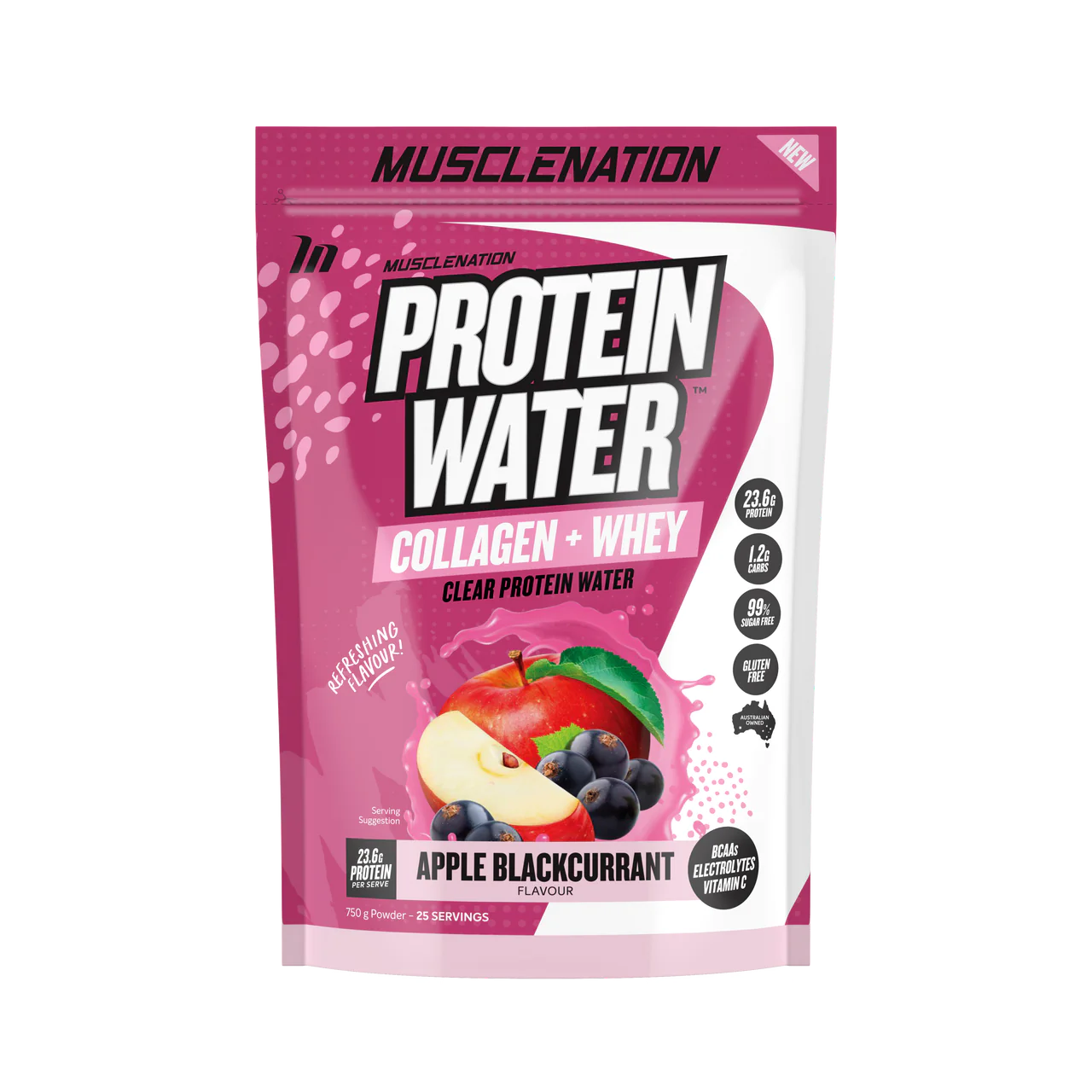 MuscleNation - PROTEIN WATER 25 serves