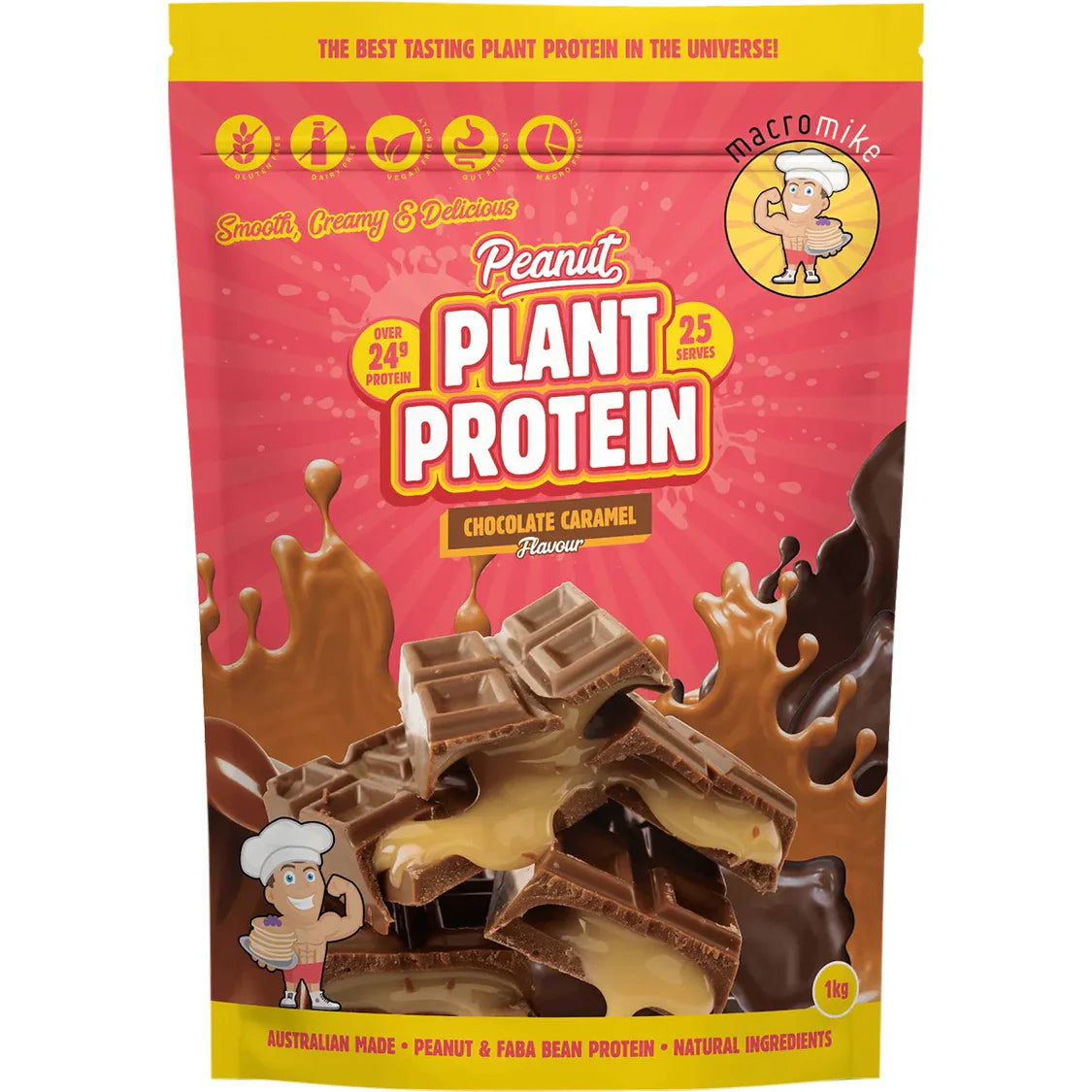 Macro Mike - Peanut Plant Protein - 1kg