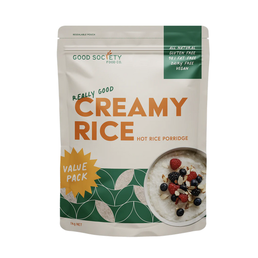 Good Society Food Co. - 1kg Creamy Rice - Unflavoured