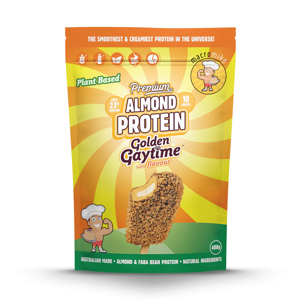 Macro Mike & Kelloggs - Premium Almond Protein 400g
