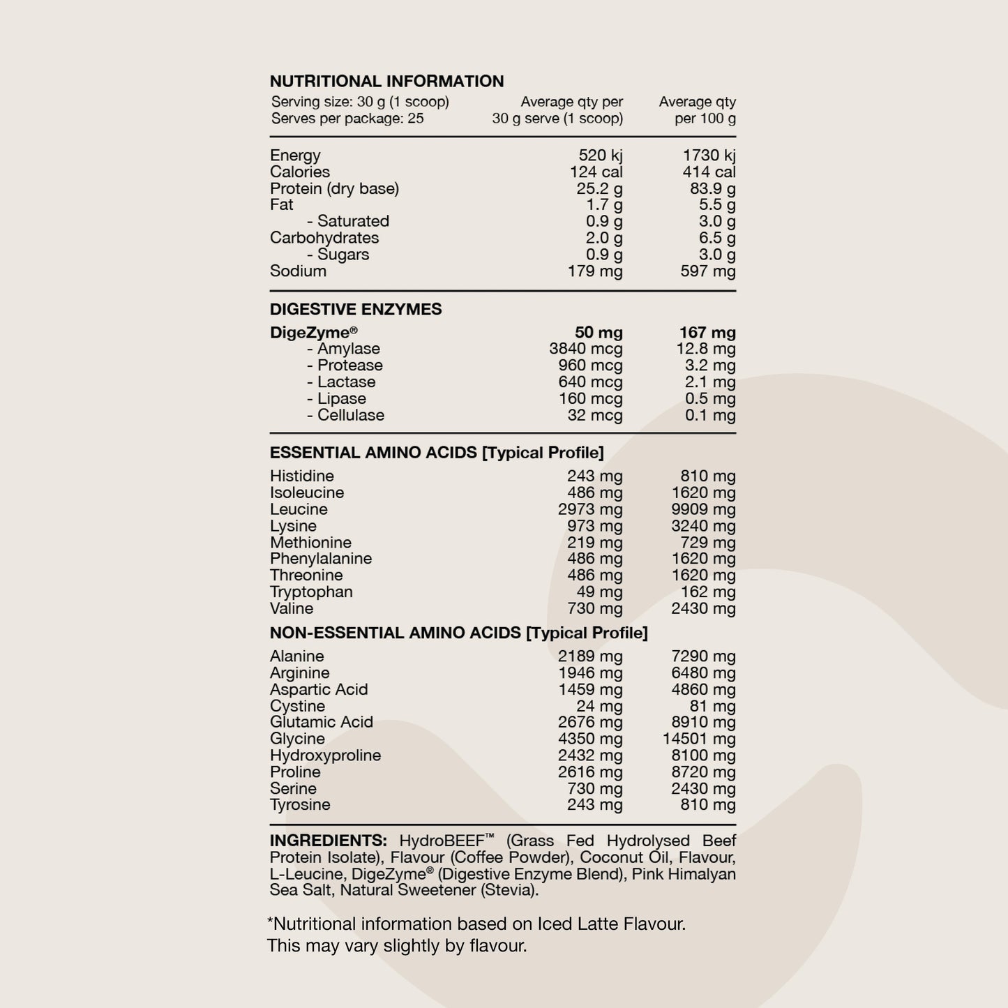Switch Beef Protein Isolate 450g