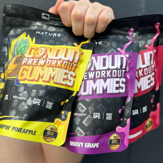 NATURE GAINS | NG LABS | PRE WORKOUT GUMMIES | CONDUIT | 40 SERVES