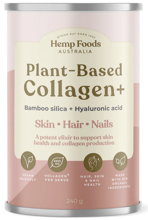 Hemp Foods Australia  - Plant Based Collagen - Skin/Hair/Nails - 240g
