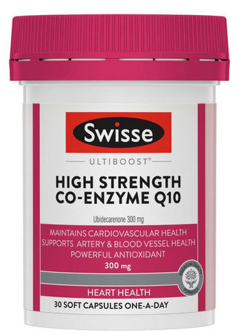 SWISSE | High Strength Co-Enzyme Q10 - 30 Soft Capsules