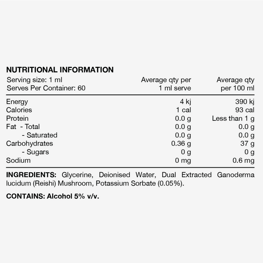 Switch Mushroom Liquids - Reishi 60ml