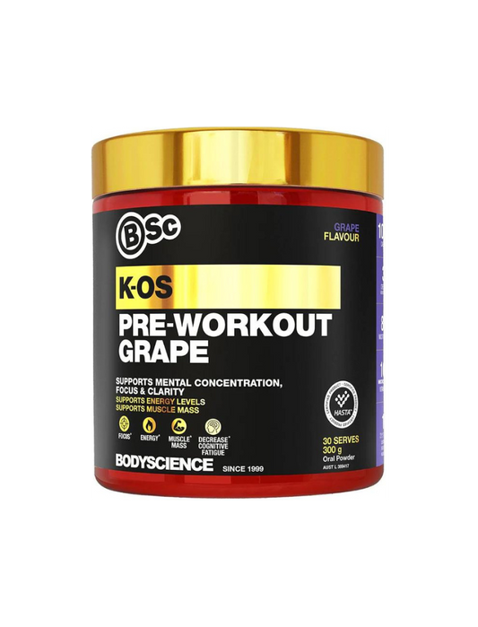 BSc K-OS Pre-Workout 300g