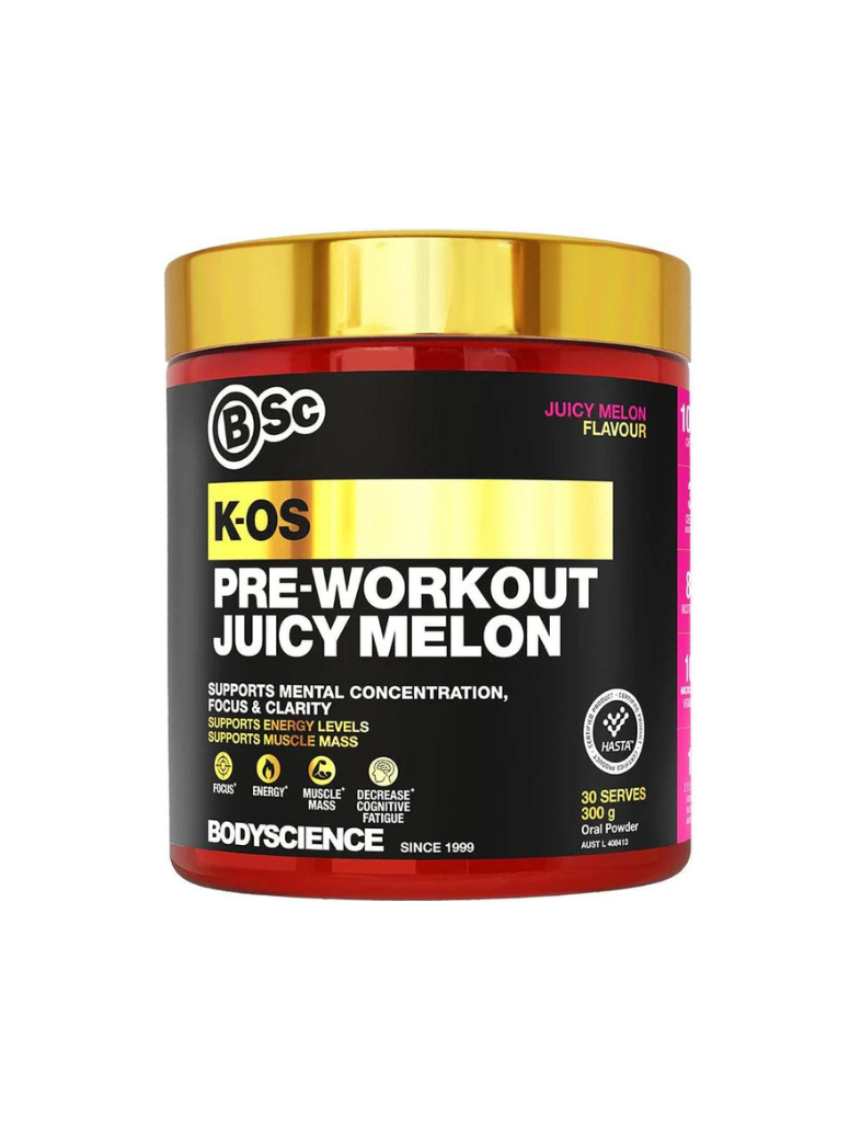 BSc K-OS Pre-Workout 300g