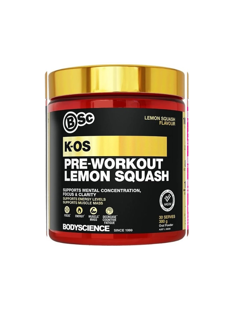 BSc K-OS Pre-Workout 300g