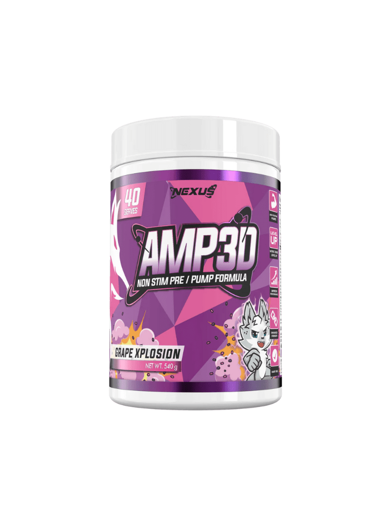 Nexus - AMP3D Non Stim Pre Workout - 40 serve