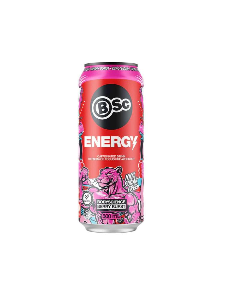 BSc - Energy Drink 500ml - Berry Burst