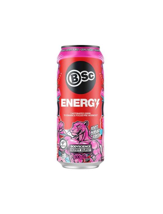 BSc - Energy Drink 500ml - Berry Burst