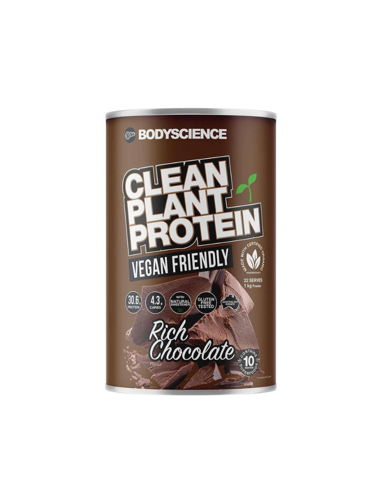 BSc - Clean Plant Protein 1kg Premium Vanilla