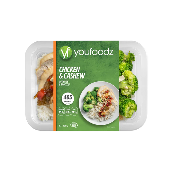 Youfoodz | Chicken & Cashew with Broccoli & Rice