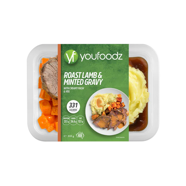 Youfoodz | Roast Lamb & Mint Gravy with Creamy Mash