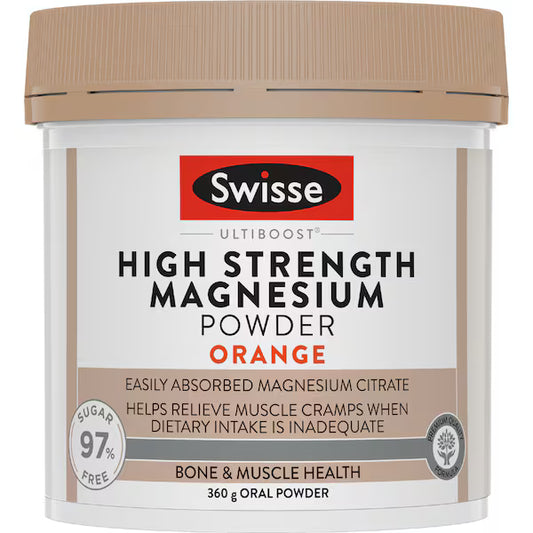 SWISSE - High Strength Magnesium Powder - Orange - 360g