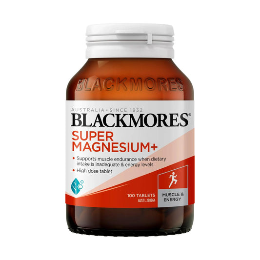 Blackmores - Super Magnesium+ - 100 Tablets