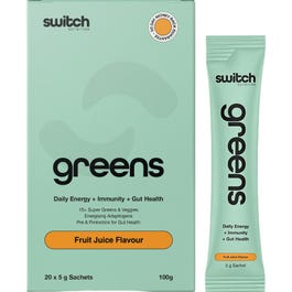 Switch - Greens powder - 20 serves/sachets