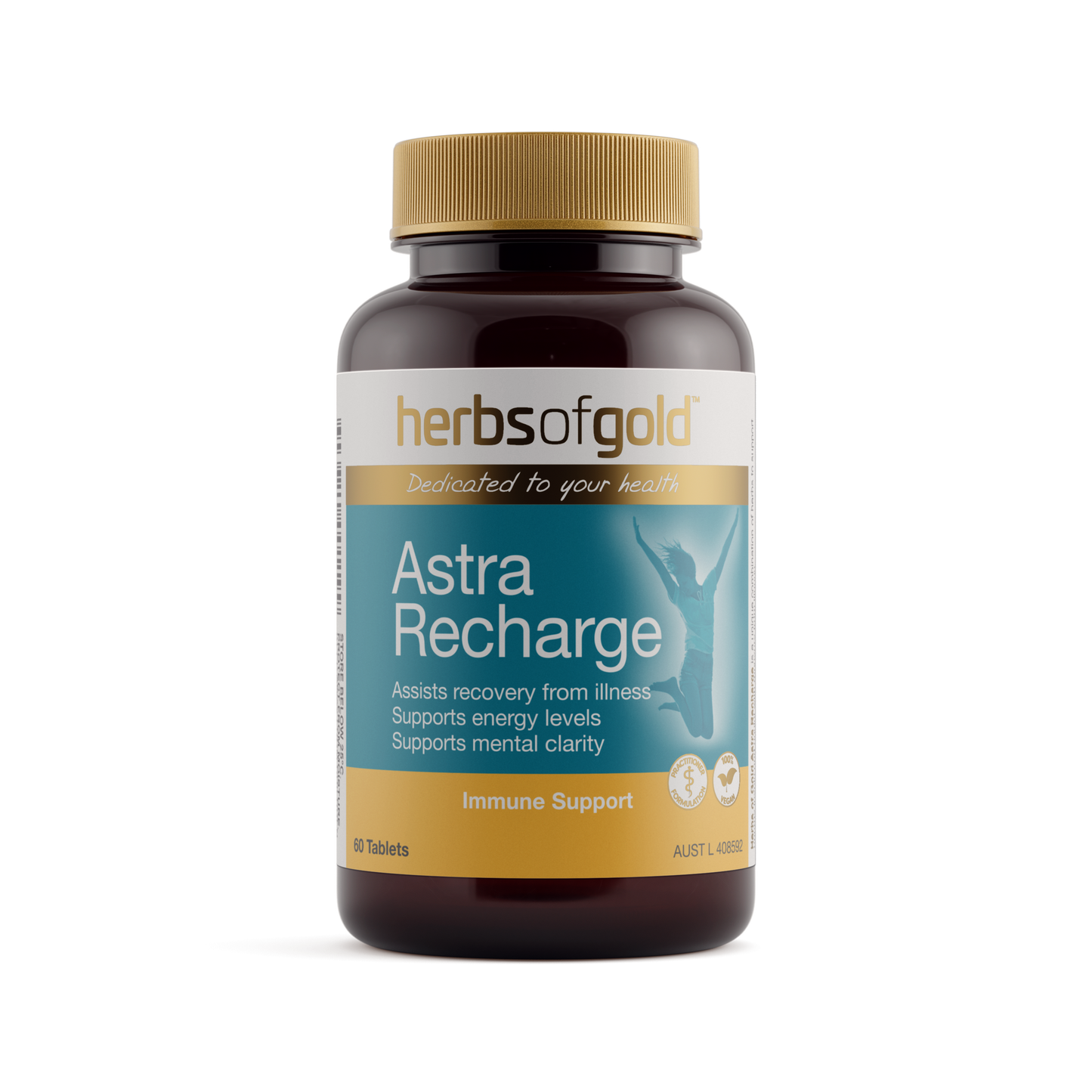 Herbs of Gold - Astra Recharge - 60 tablets