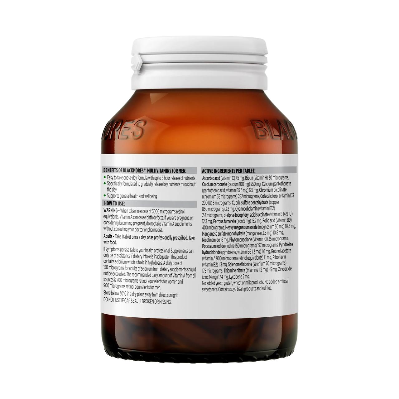 Blackmores - Multivitamin for Men - 60 Tablets